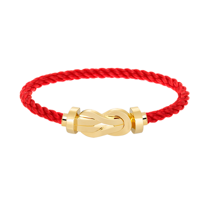 [AuraEcho]CHANCE LARGE 8 FIGURE BUCKLE NO DIAMOND BRACELET GOLD