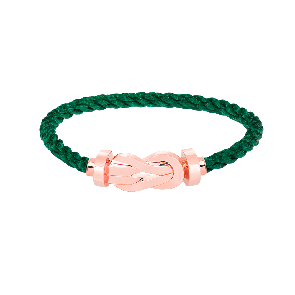 [AuraEcho]CHANCE LARGE 8 FIGURE BUCKLE NO DIAMOND BRACELET ROSE GOLD