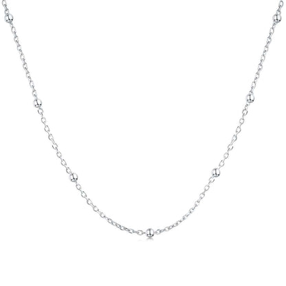[AuraEcho]Small Bead Clavicle Chain Simple Necklace