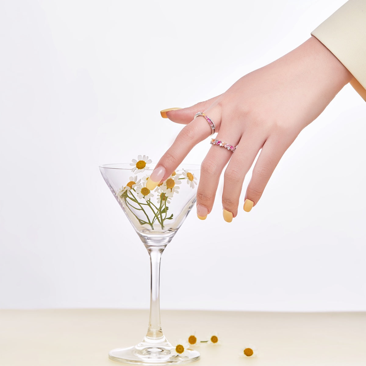 [AuraEcho]Energetic Elegant Radiant Cut Party Ring