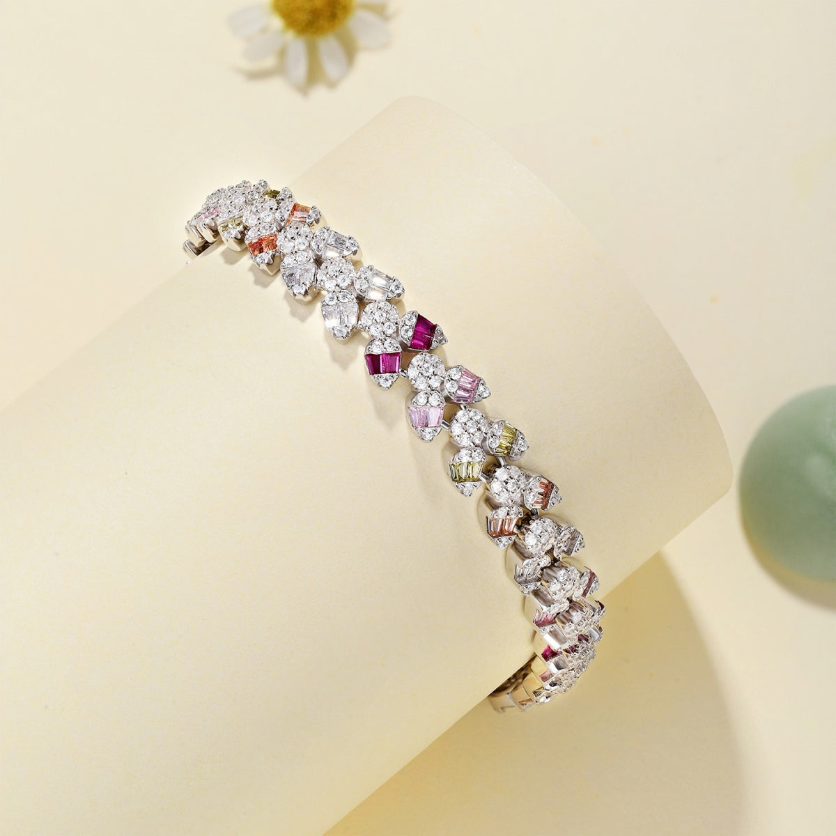[AuraEcho]Dainty Exquisite Flower Shape Daily Bracelet
