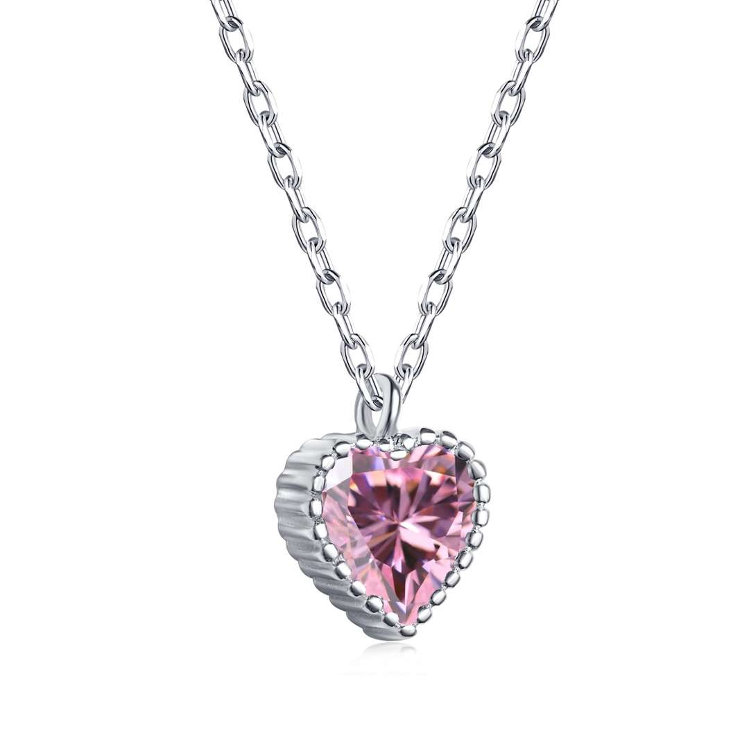 [AuraEcho]Ornate Heart Shape Necklace