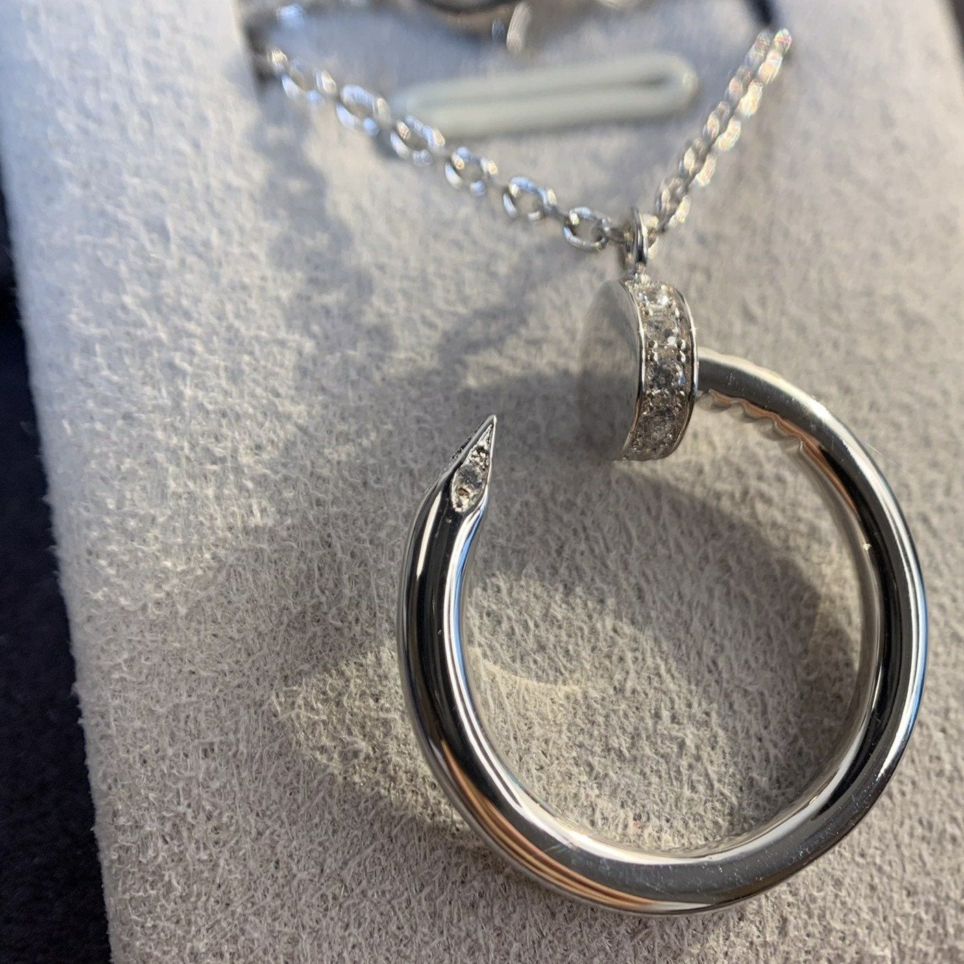 [AuraEcho]JUSTE NECKLACE SILVER