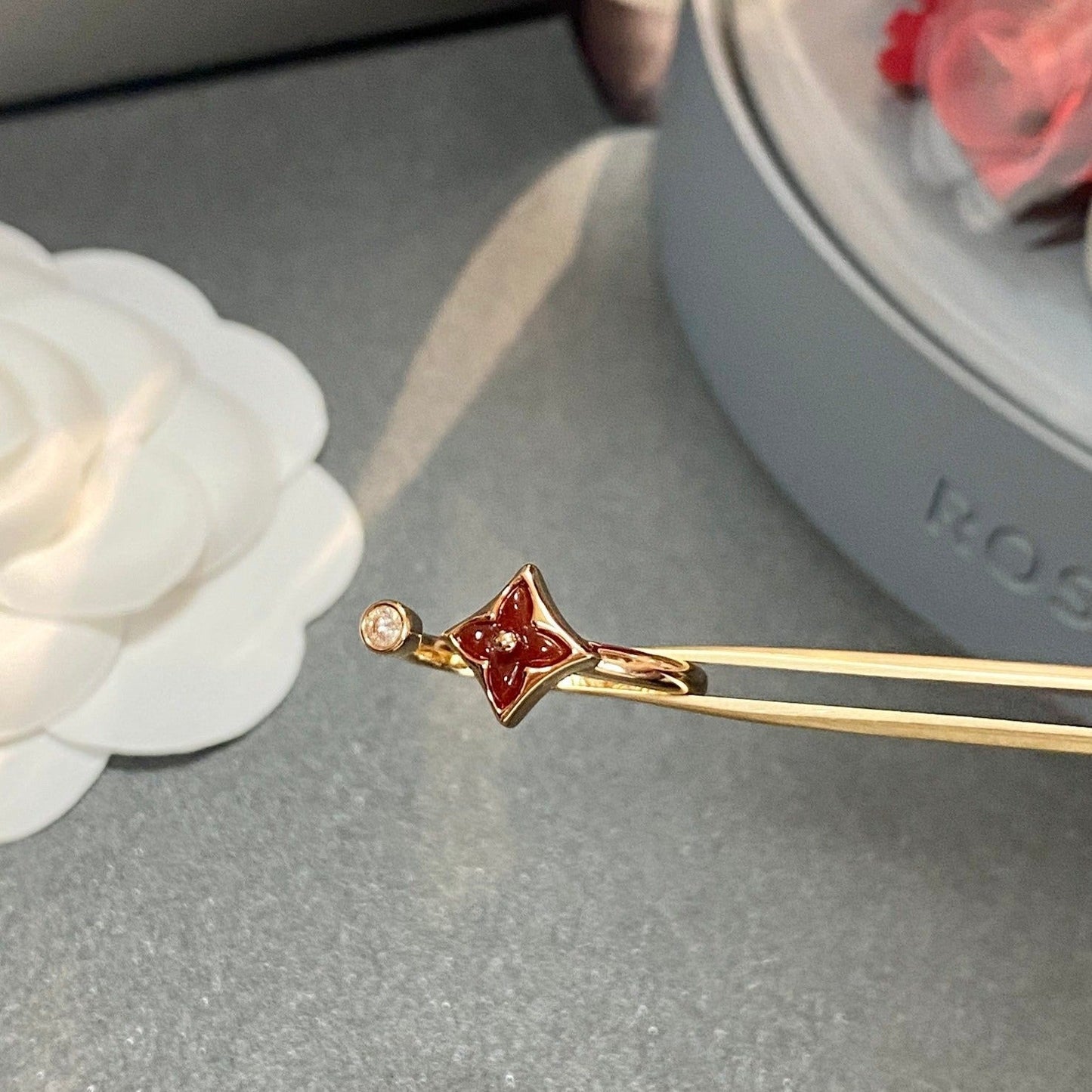[AuraEcho]STAR 1 DIAMOND OPEN RING
