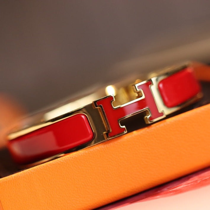 [AuraEcho]H BRACELET 12MM GOLD