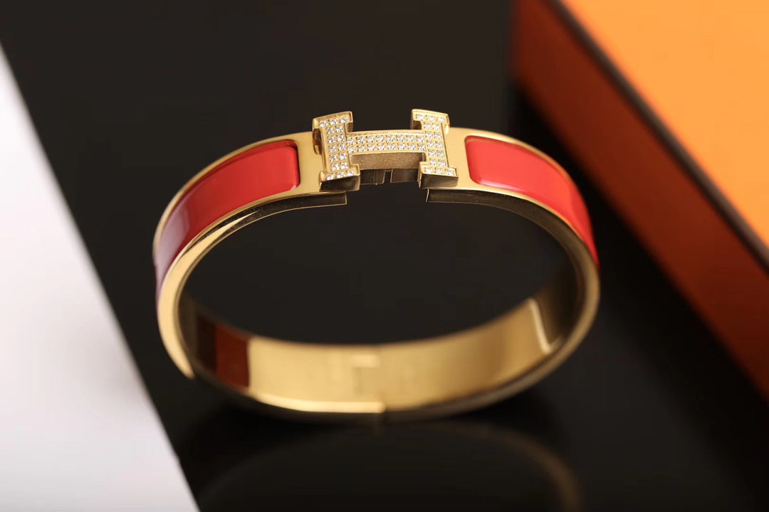 [AuraEcho]H BRACELET GOLD DIAMOND