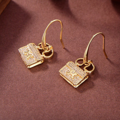 [AuraEcho]KELLY DIAMOND EARRINGS