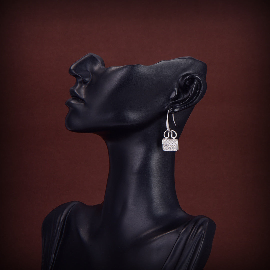 [AuraEcho]KELLY DIAMOND EARRINGS