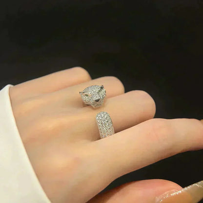 [AuraEcho]PANTHERE 5.5MM ALL DIAMOND RING