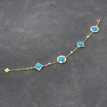 [AuraEcho]STAR AND SUN TURQUOISE 4 MOTIFS 3 DIAMONDS