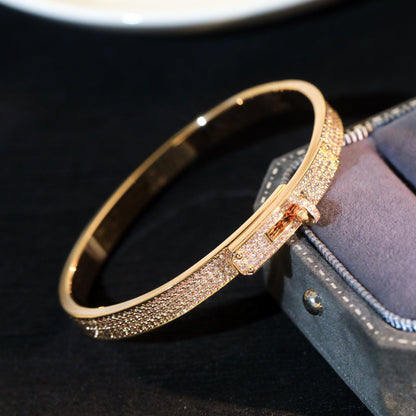 [AuraEcho]KELLY BRACELET DIAMOND PAVED