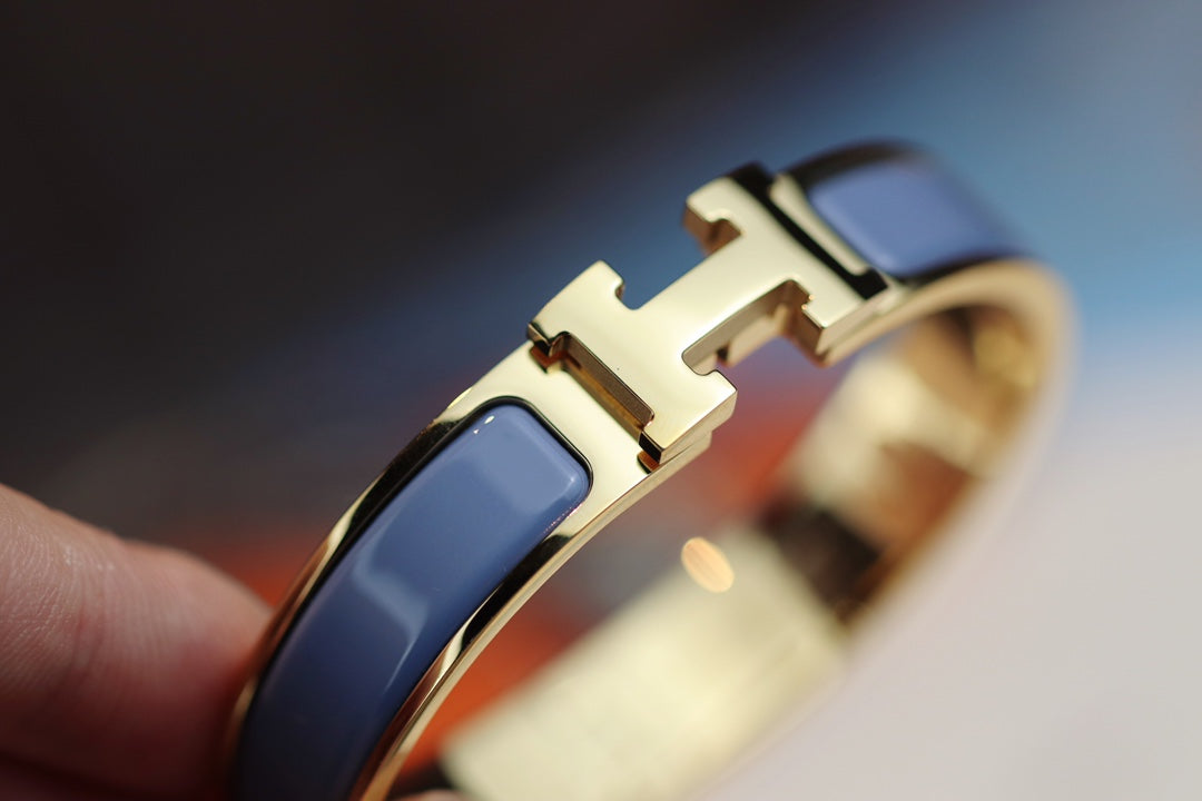 [AuraEcho]H BRACELET 12MM BLUE GRAY