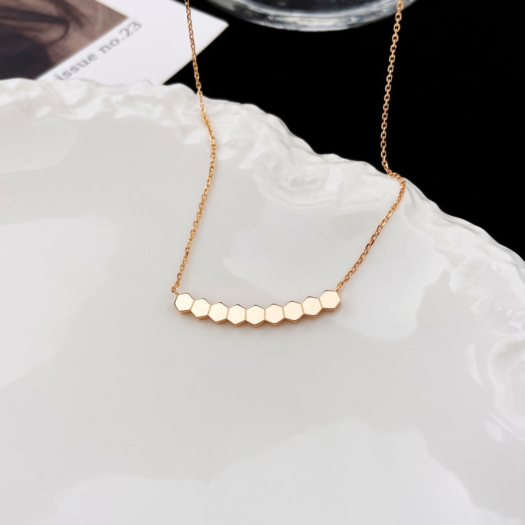 [AuraEcho]BEE MY LOVE DIAMOND NECKLACE