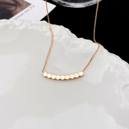 [AuraEcho]BEE MY LOVE DIAMOND NECKLACE