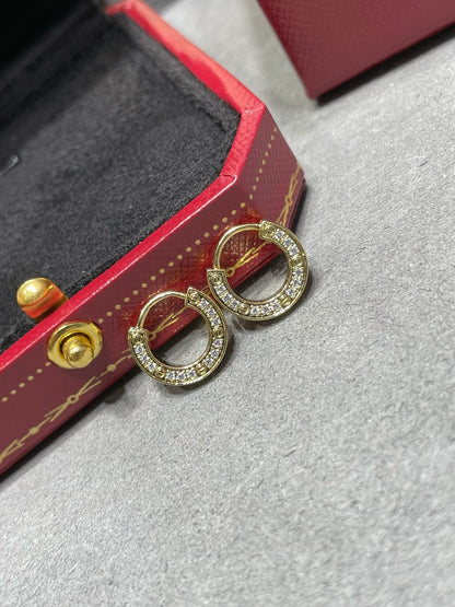 [AuraEcho]LOVE DIAMOND EARRINGS
