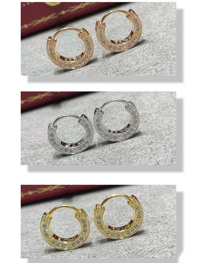 [AuraEcho]LOVE DIAMOND EARRINGS