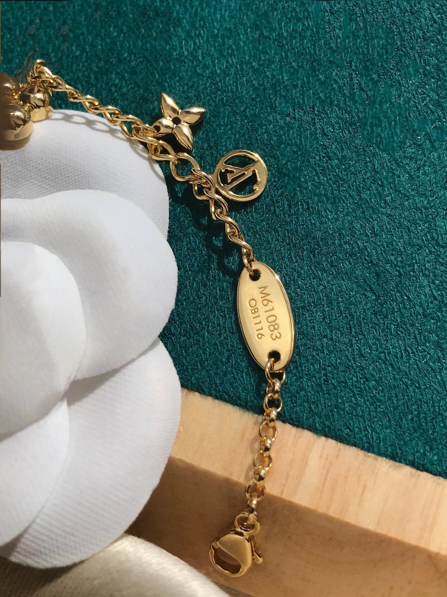 [AuraEcho]AuraEchoING PINK GOLD MOP BRACELET