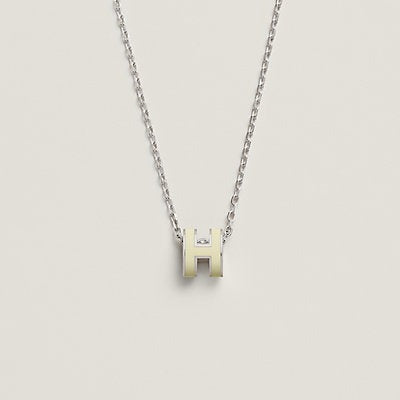 [AuraEcho]HM CLIC YELLOW ENAMEL GOLD NECKLACE