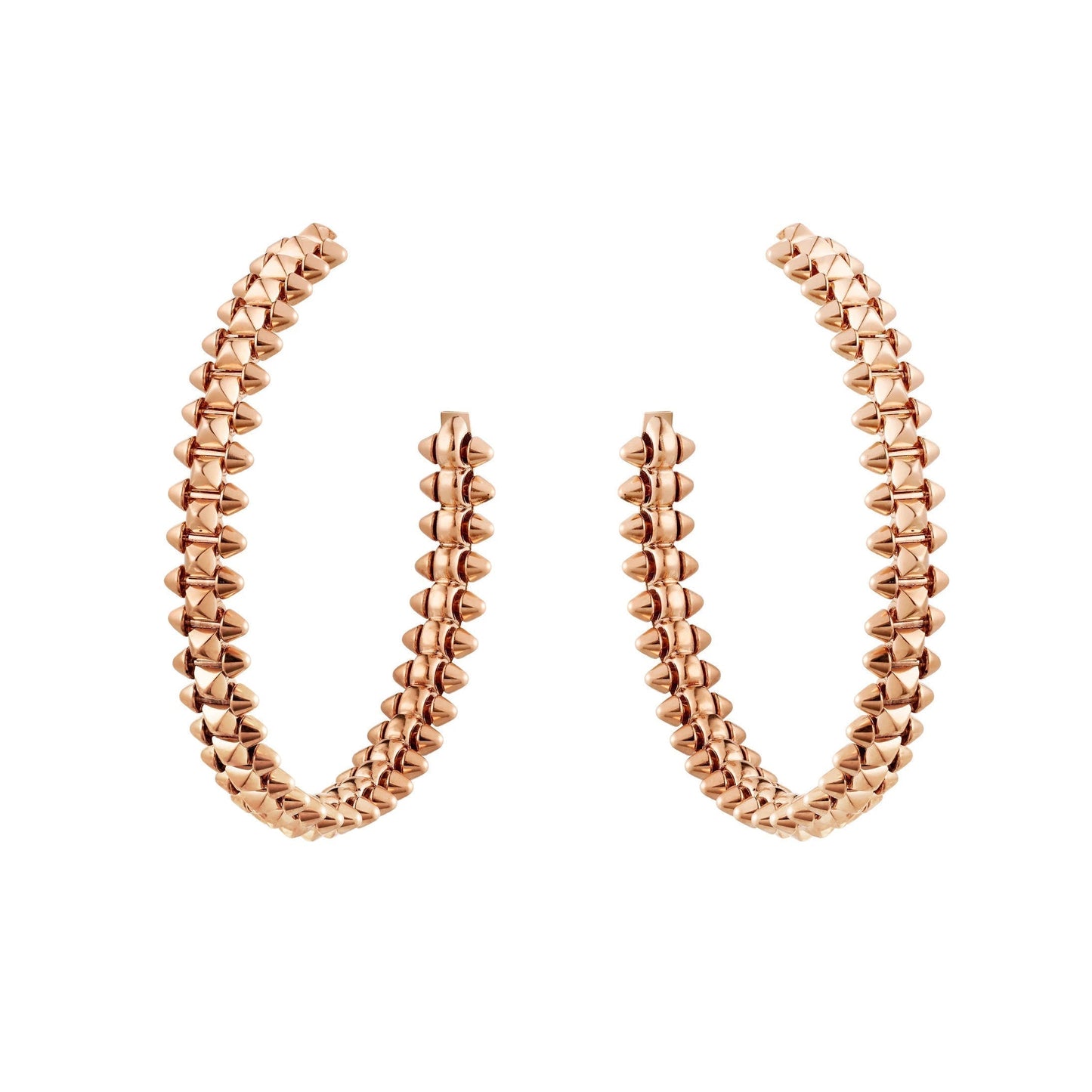 [AuraEcho]CLASH LARGE HOOP EARRINGS