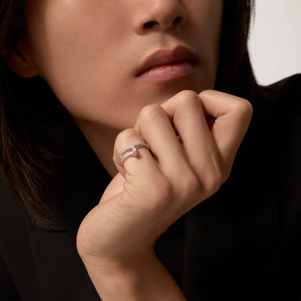 [AuraEcho]JUSTE RING 1.8MM SILVER DIAMONDS