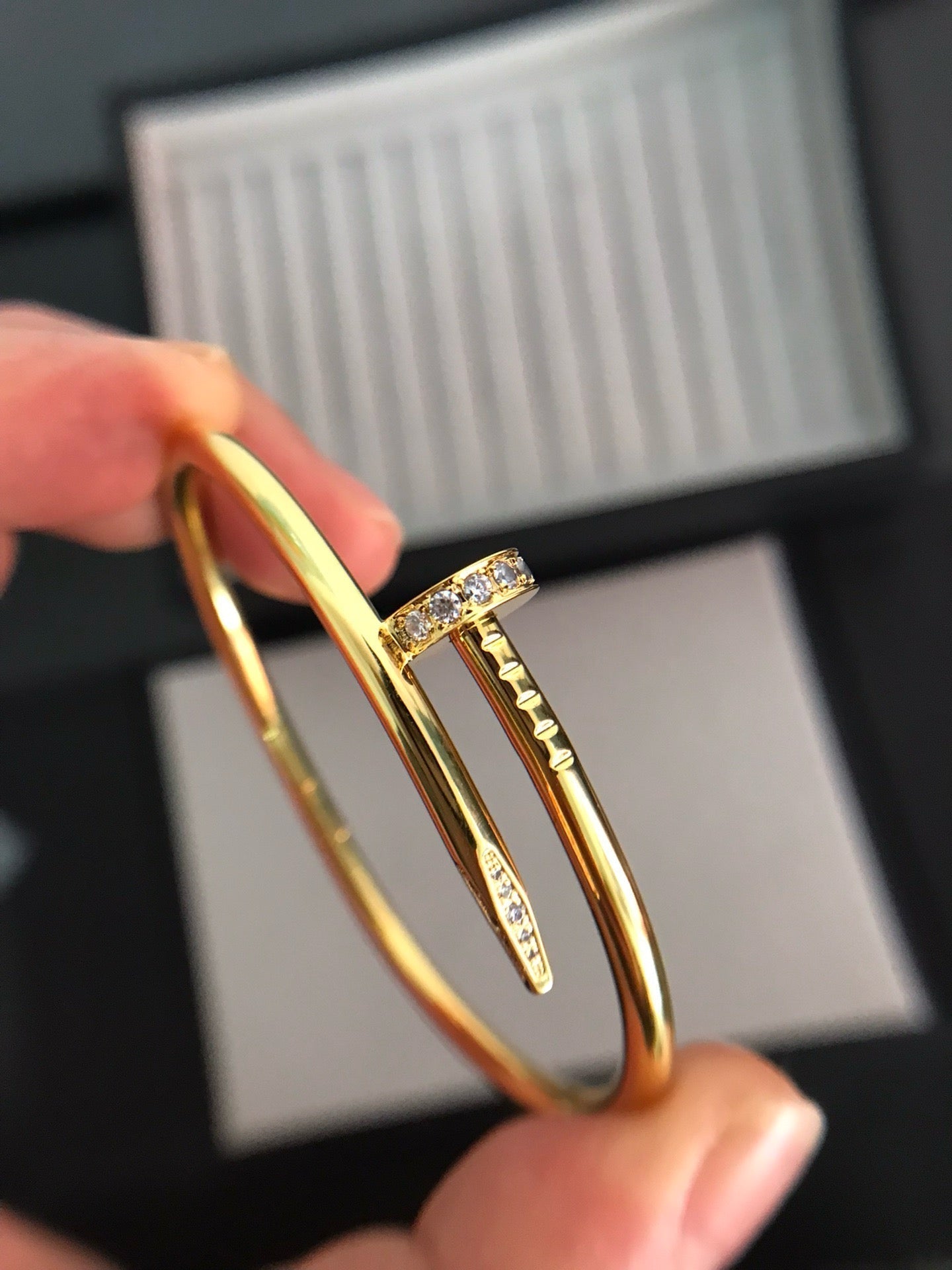[AuraEcho]JUSTE BRACELET 3.5MM DIAMONDS