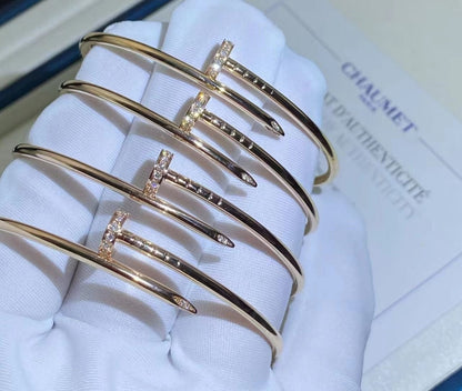 [AuraEcho]JUSTE BRACELET 2.5MM DIAMONDS