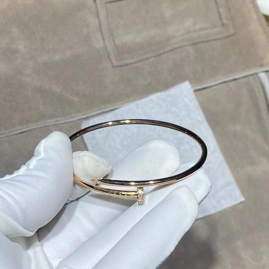 [AuraEcho]JUSTE BRACELET 2.5MM DIAMONDS