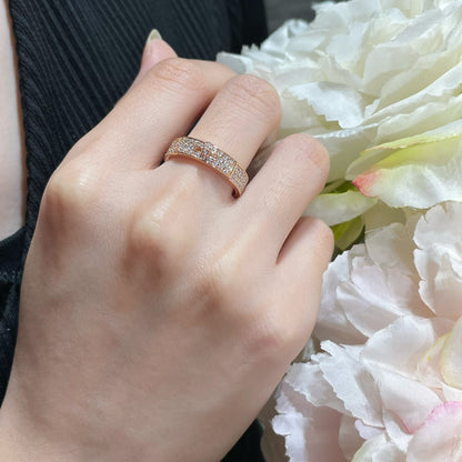[AuraEcho]KELLY PINK GOLD DIAMOND RING