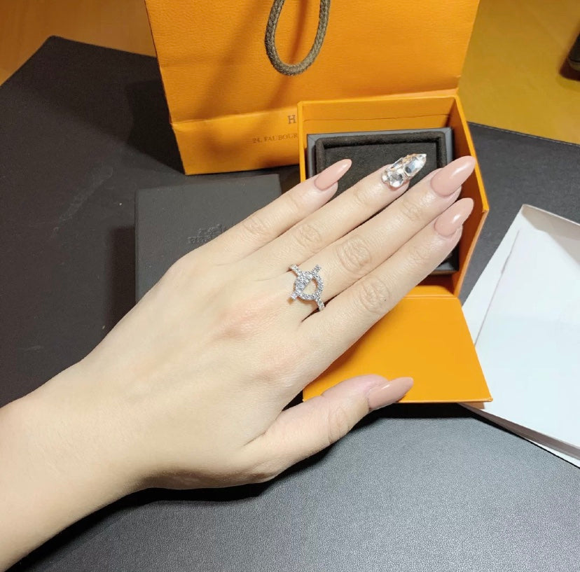 [AuraEcho]ECHAPPEE RING SILVER DIAMOND