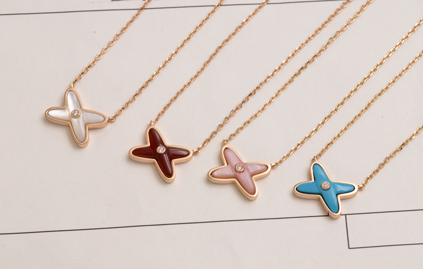 [AuraEcho]JEUX DE NECKLACE 1 DIAMOND
