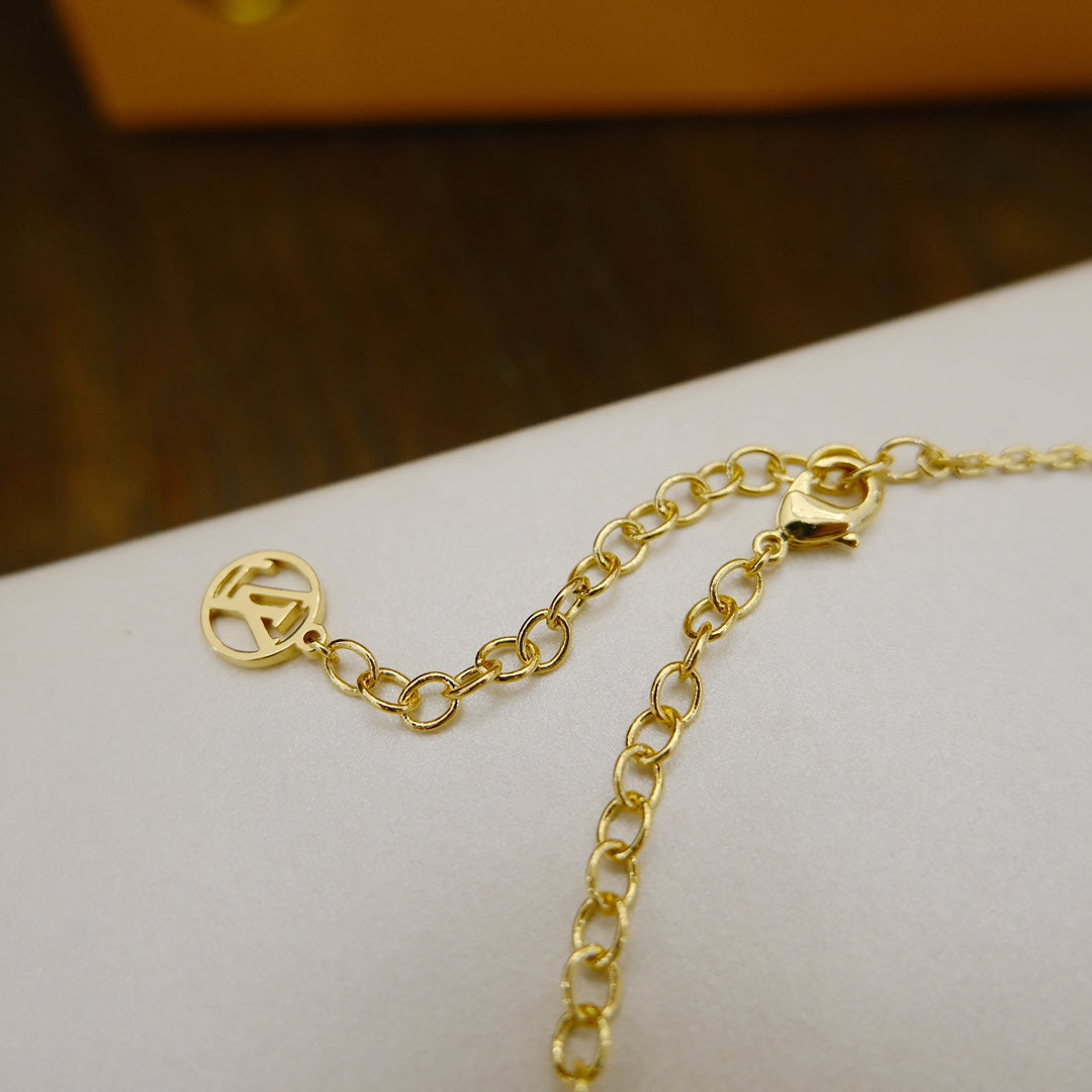 [AuraEcho]AuraEchoING SUPPLE NECKLACE BRASS