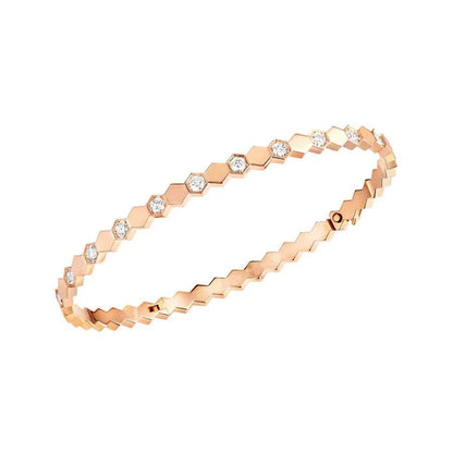 [AuraEcho]BEE LOVE SILVER DIAMOND BRACELET