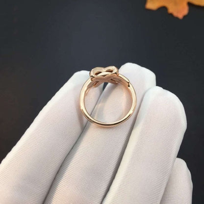 [AuraEcho]JEUX DE PINK GOLD DIAMOND RING