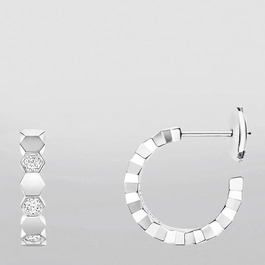 [AuraEcho]Hollow Design Four-Leaf Clover Flower Shape Ring